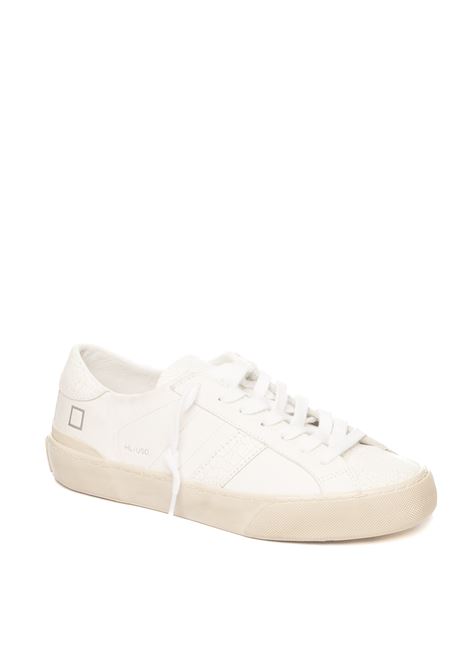 Sneaker hill low used bianco D.A.T.E. | HILL LOW DUSED-WHT